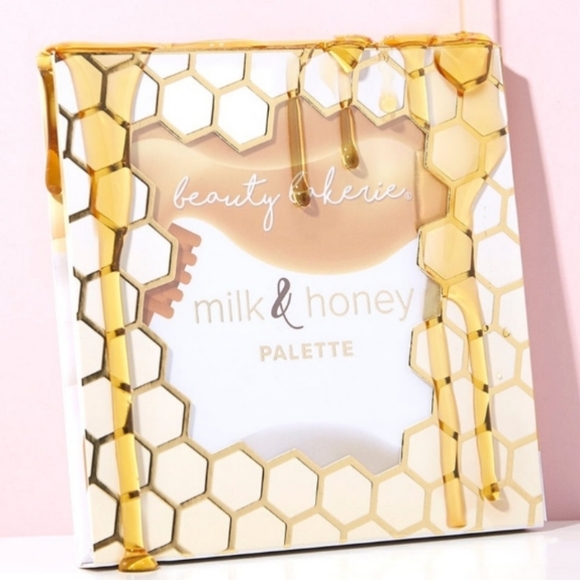 Beauty Bakerie Milk & Honey Highlight Palette can use as Eyeshadow NEW - Picture 2 of 7